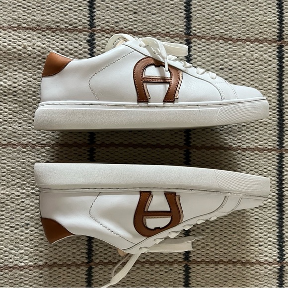 Aigner White Sneakers - Picture 5 of 7